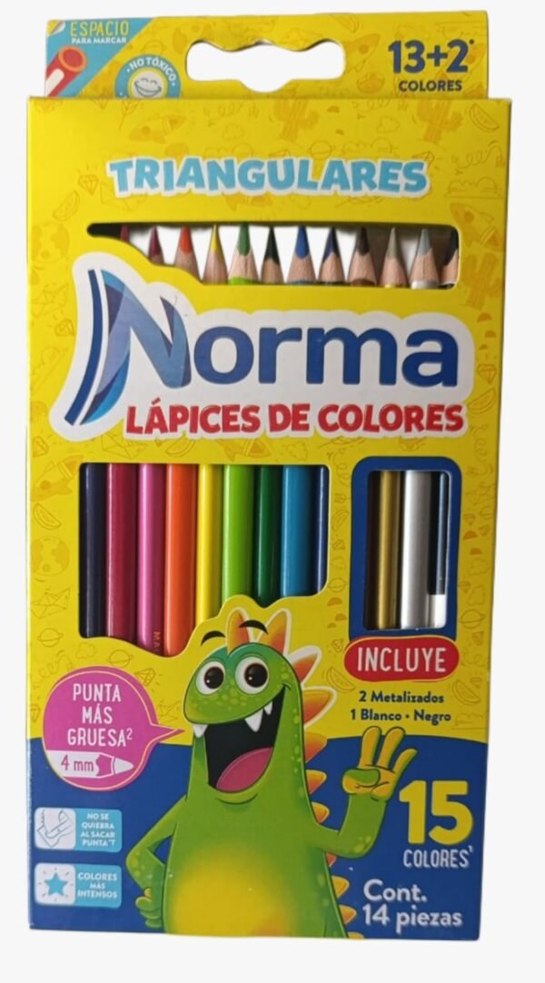 Lapices de colores Norma