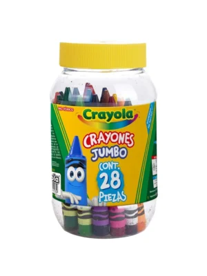 Bote de crayones Jumbo Crayola