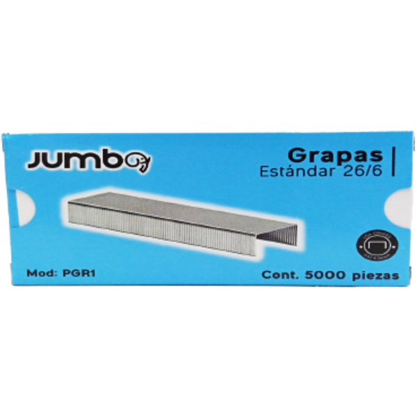 Grapas Jumbo Estándar 26/6