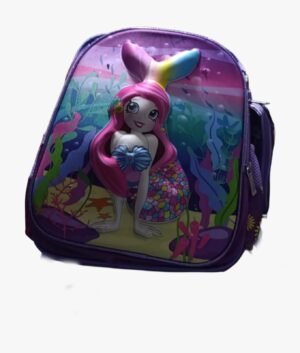 Mochila Escolar Sirena Morada