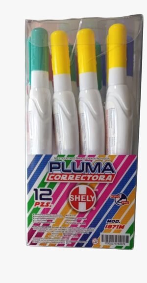 Corrector Líquido Shely en pluma