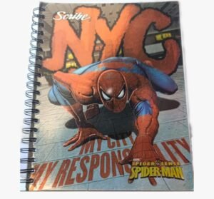Cuaderno profesional Scribe Marvel doble espiral